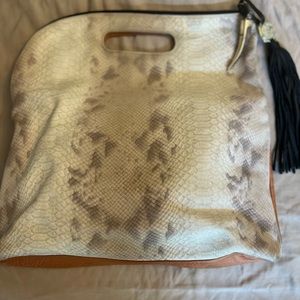 Vince Camuto Leather Clutch